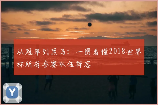 从冠军到黑马：一图看懂2018世界杯所有参赛队伍阵容